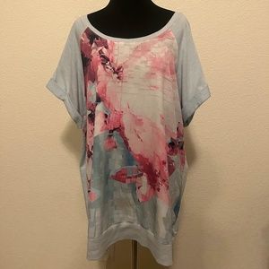LaneBrayant patterned T-shirt 18/20